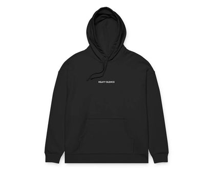 Minimalist "Happy Camper" Organic Relaxed Hoodie