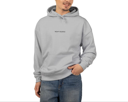 Minimalist "Happy Camper" Organic Relaxed Hoodie