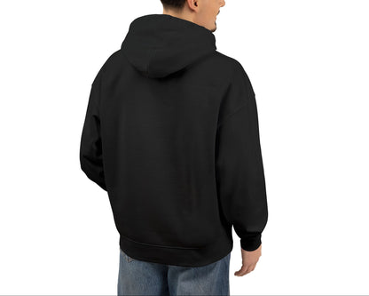 Minimalist "Happy Camper" Organic Relaxed Hoodie