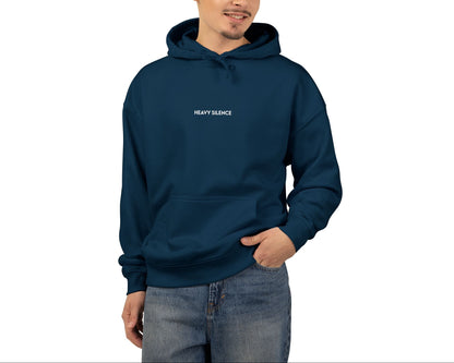 Minimalist "Happy Camper" Organic Relaxed Hoodie