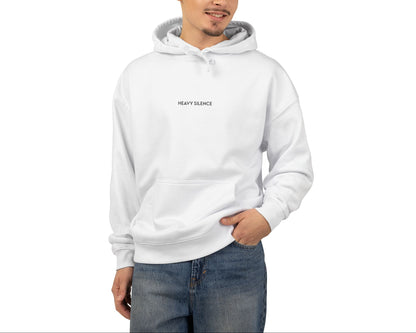 Minimalist "Happy Camper" Organic Relaxed Hoodie